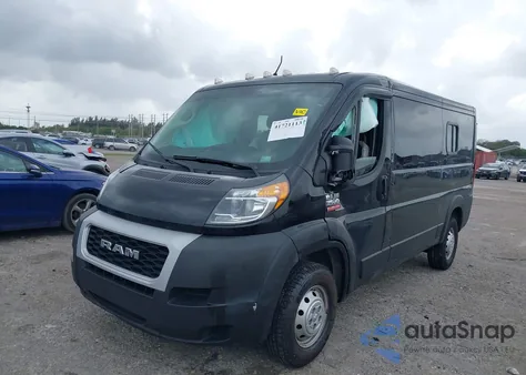 2021 Ram Promaster 3500 Low Roof 136 Wb из США, поврежденный, VIN 3C6MRVWG7ME551233
